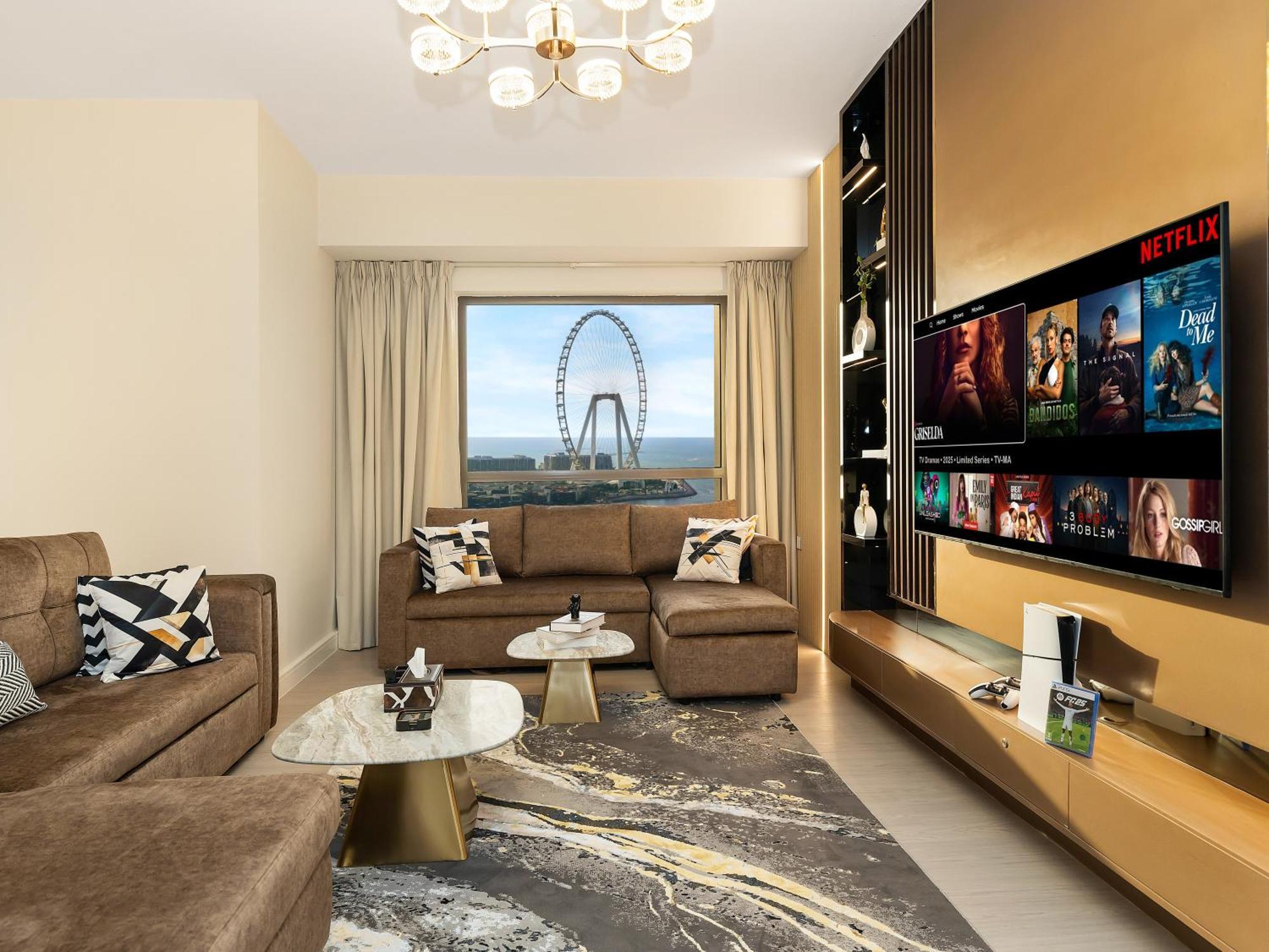 Apartment Super Luxury 2 Bhk - Eye & Palm View - Jbr Dubai
