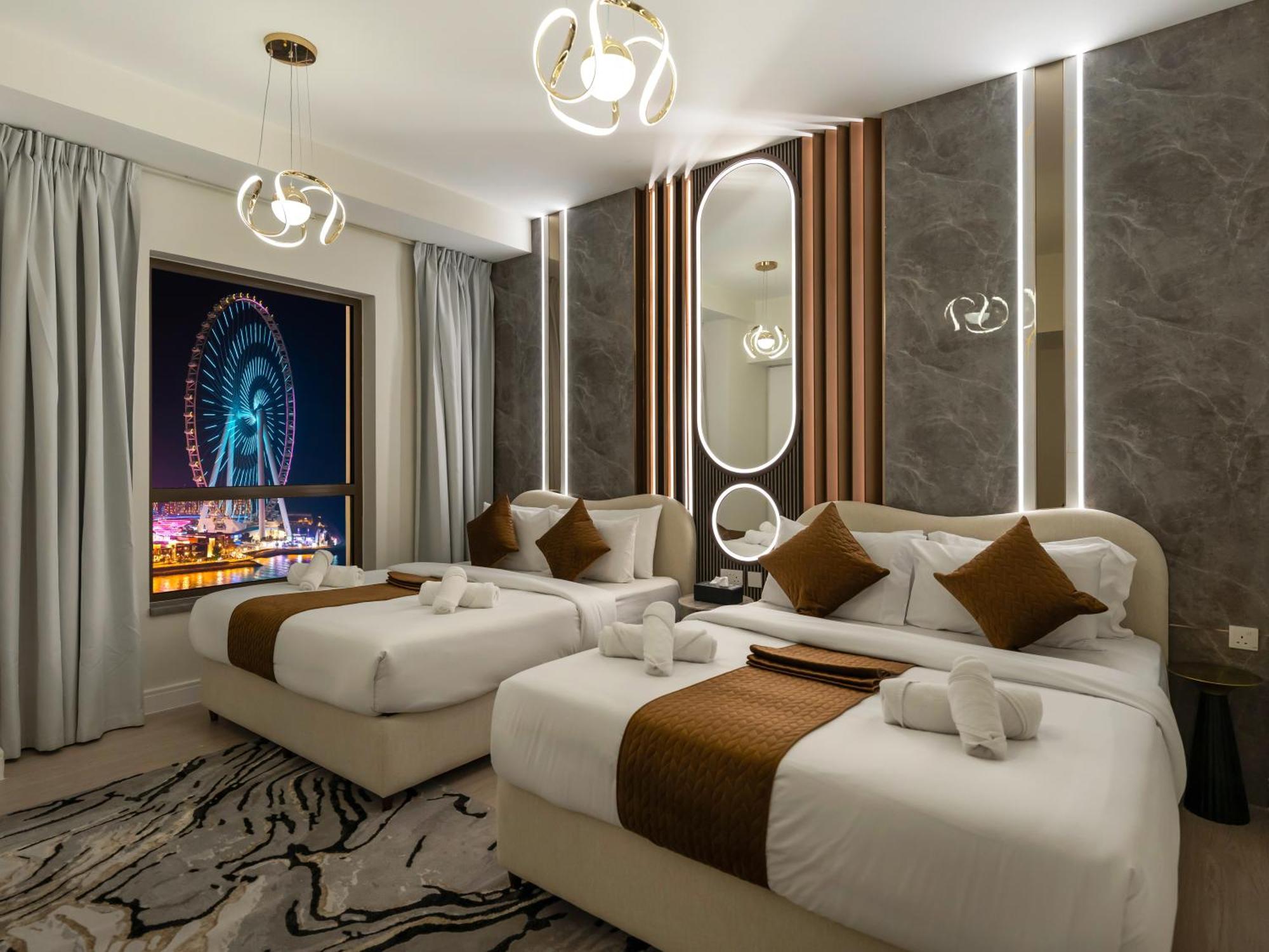 Apartment Super Luxury 2 Bhk - Eye & Palm View - Jbr *