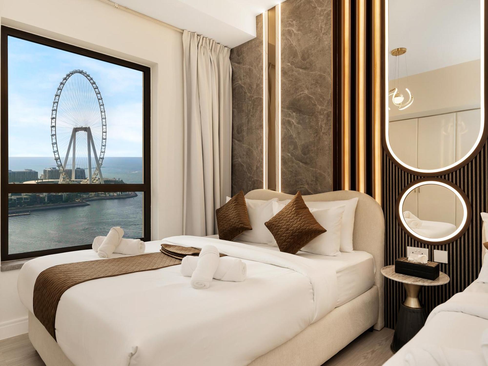 Super Luxury 2 Bhk - Eye & Palm View - Jbr * Dubai